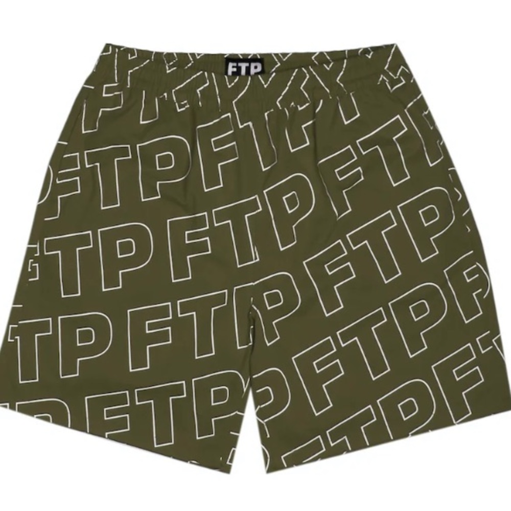 FTP ALL OVER OUTLINE LOGO SHORT